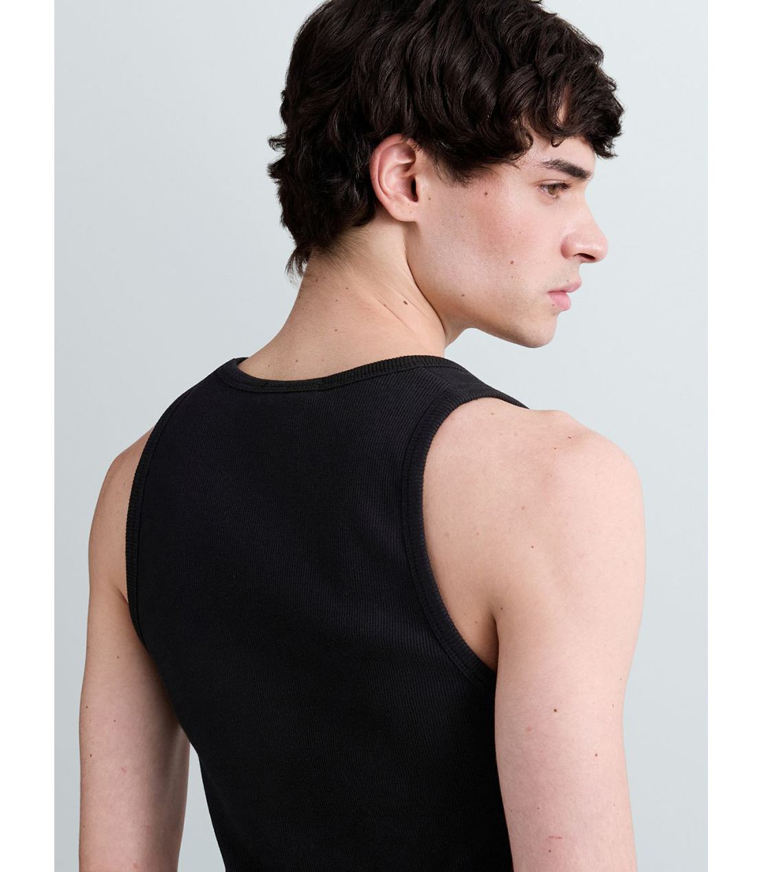 リブニットタンクトップ 詳細画像 ブラック 6